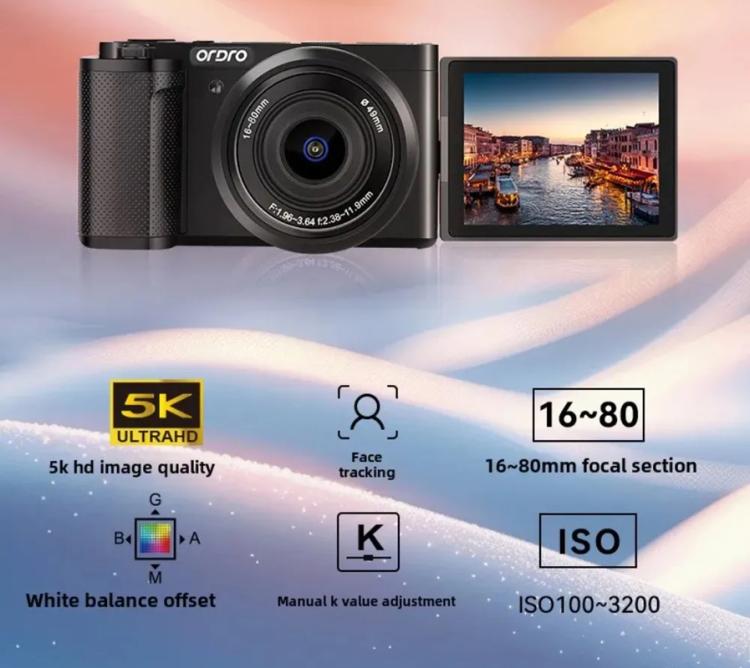 Ordro G930 8.0MP 5K CCD Digital Camera 5X Optical Zoom & Wide-Angle 3.2 Ordro G930 8.0MP 5K CCD Digital Camera 5X Optical Zoom & Wide-Angle 3.2